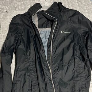 Columbia Black Rain Jacket